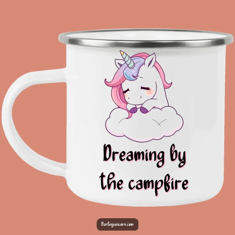 Adventure Ready Funny Unicorn Cloud Sigh Camping Mug: Sip in Style, Great Gift