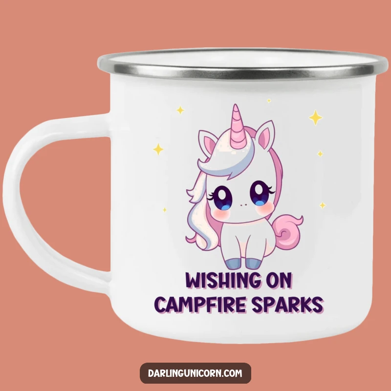 Night Sky Explorer Funny Unicorn Camping Mug: Sip Stars on the Go