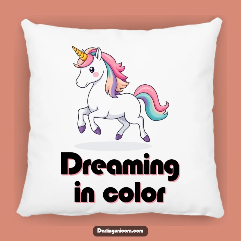 Comfy Funny Unicorn Pillow: Majestic Accent Decor, Cozy Gift