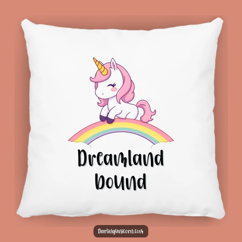 Funny Unicorn Rainbow Pillow: Soft Magic, Perfect Funny Gift for Cozy Dreams