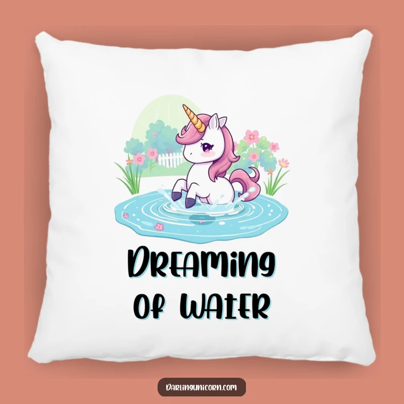 Funny Unicorn Pillow - Magical Splash, Perfect Cozy Gift!