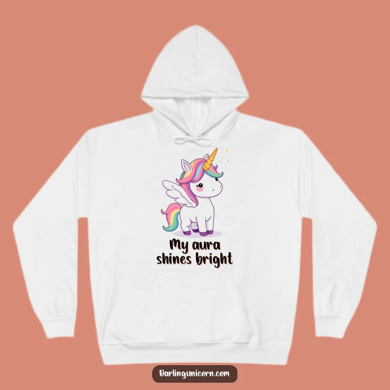 Cozy Funny Unicorn Rainbow Wings Hoodie: Warm Hugs and Hilarious Sparkles