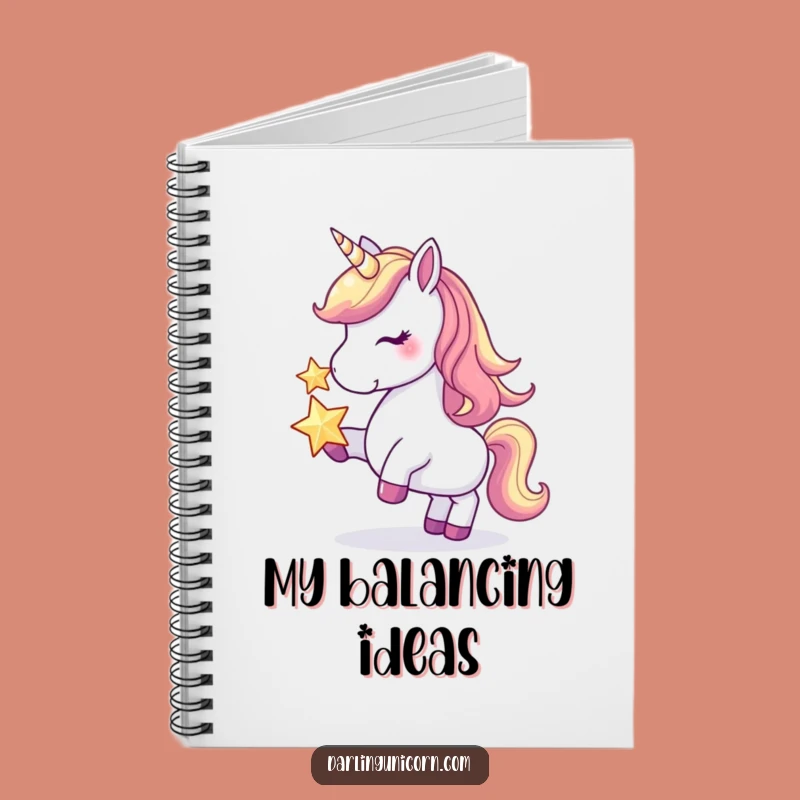 Funny Unicorn Star Balance Notebook: Jot Down Magic, Hilarious Ideas Gift