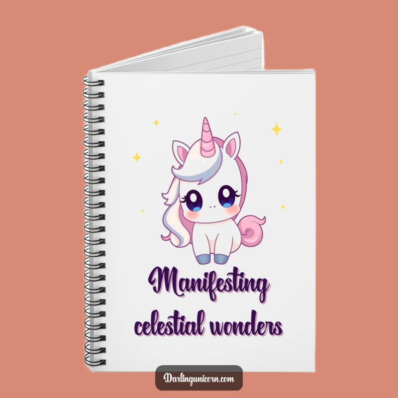 Funny Unicorn Star Gazing Notebook: Jot Down Your Cosmic Thoughts