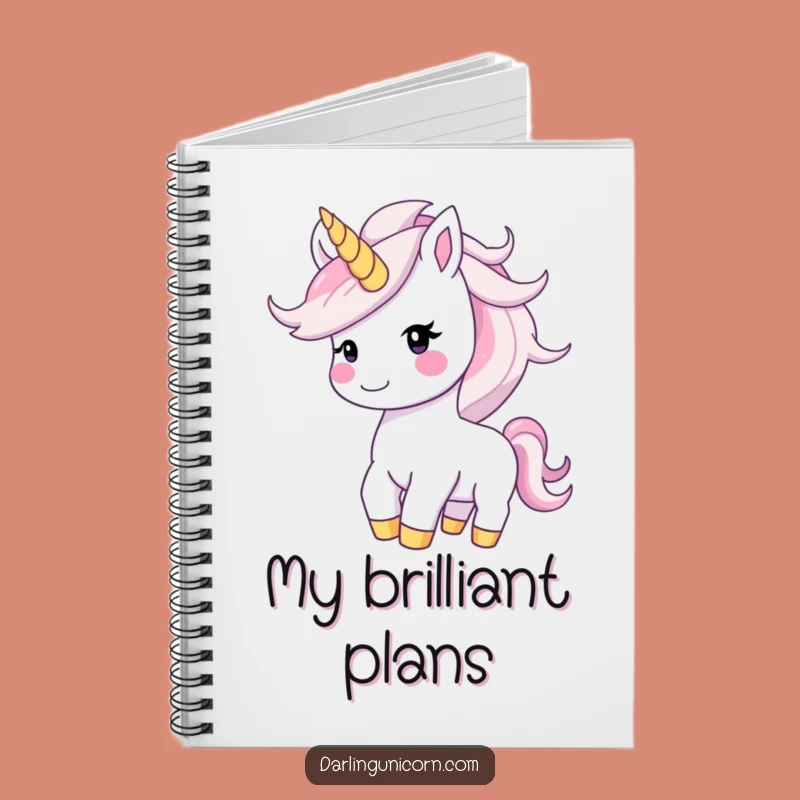 Funny Unicorn Notebook: Happy Starry Mane Toss, Joyful Journal Gift